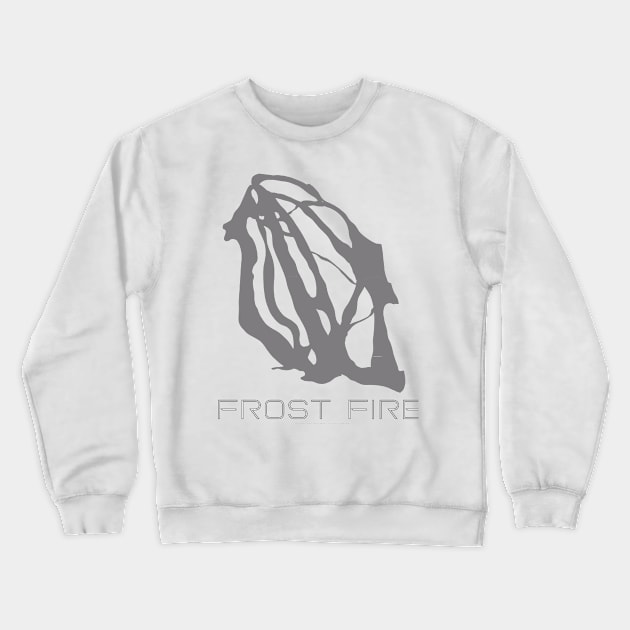 Frost Fire Resort 3D Crewneck Sweatshirt by Mapsynergy